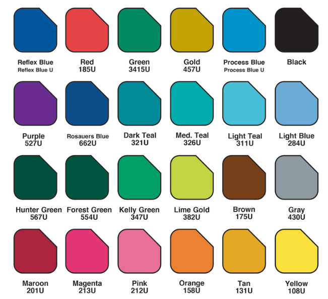 Custom Pharmacy Bag Ink-Colors